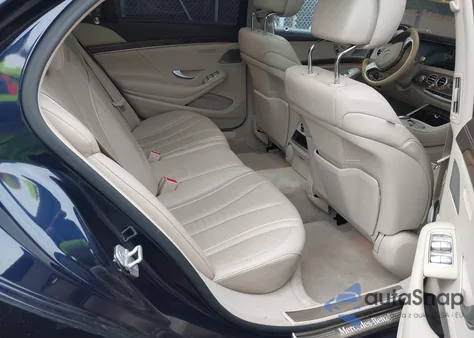 2015 Mercedes-Benz S 550 4Matic из США, поврежденный, VIN WDDUG8FB3FA134028